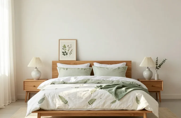 Fresh Room Glow 5 Elegant Spring Bedding with Subtle Floral and Leaf Motifs 2026!
