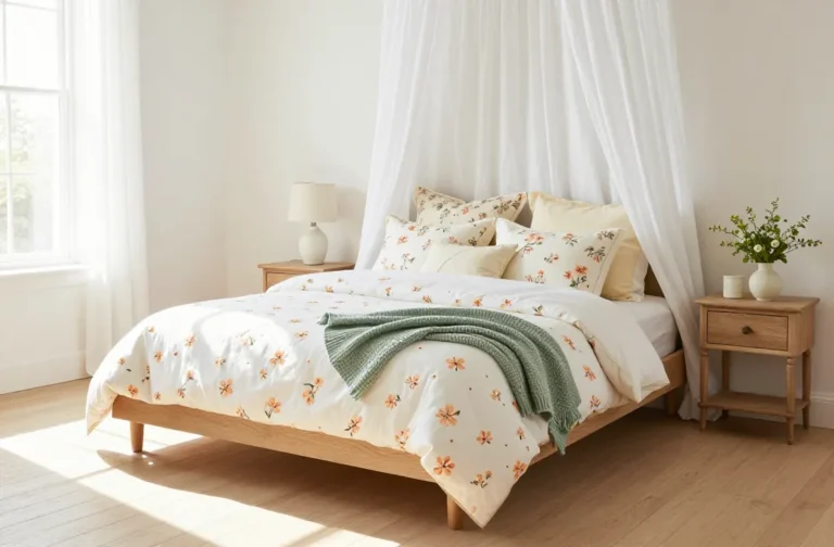 Cozy Bloom Alert 4 Vintage Flower Pattern Spring Bedding with a Cozy Feel 2026!