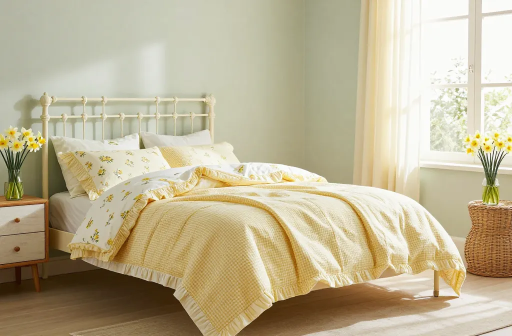Bloom Boost: 5 Yellow Floral Spring Bedding Looks That Brighten Any Bedroom 2026!