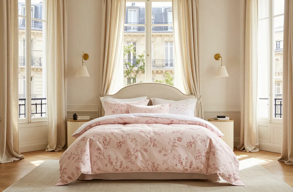 Bloom Boldly: 4 Soft Pink Flower Pattern Bedding Styles for Spring 2026!