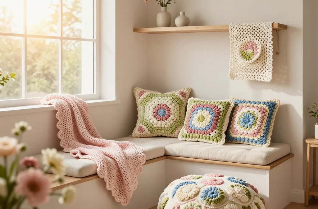 Viral 5 Cozy Spring Crochet Ideas with Soft Textures and Floral Touches 2026!