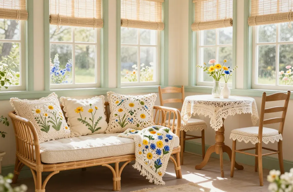 Bloom Your Space: 5 Floral Spring Crochet Ideas with Delicate Blossom Patterns 2026!