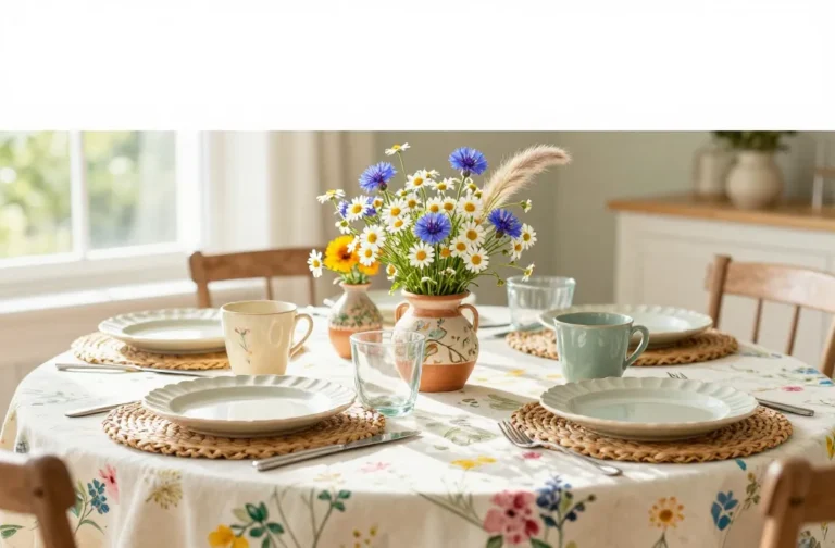 Bloom Your Brunch: 5 Cozy Spring Table Decor with Meadow and Wildflower Motifs 2026!