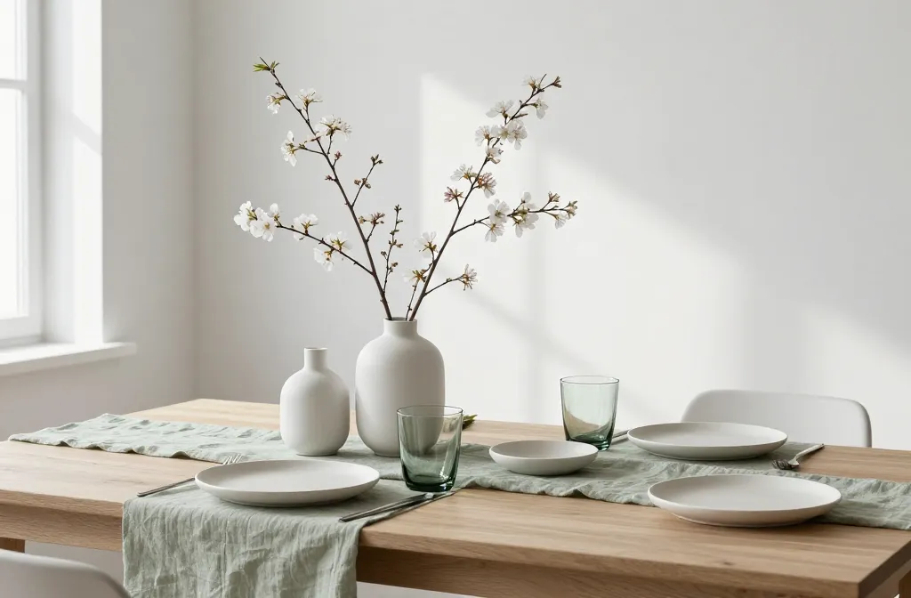 Viral Refresh: 3 Minimal Spring Table Decor with Subtle Botanical Touches 2026!