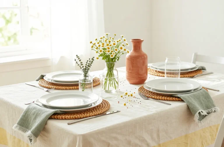Fresh Tablescape Magic 5 Light and Airy Spring Table Decor with Linen and Floral Details 2026!