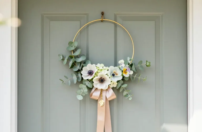 Viral 5 Elegant Spring Door Hanger Ideas with Delicate Floral and Leaf Designs 2026!