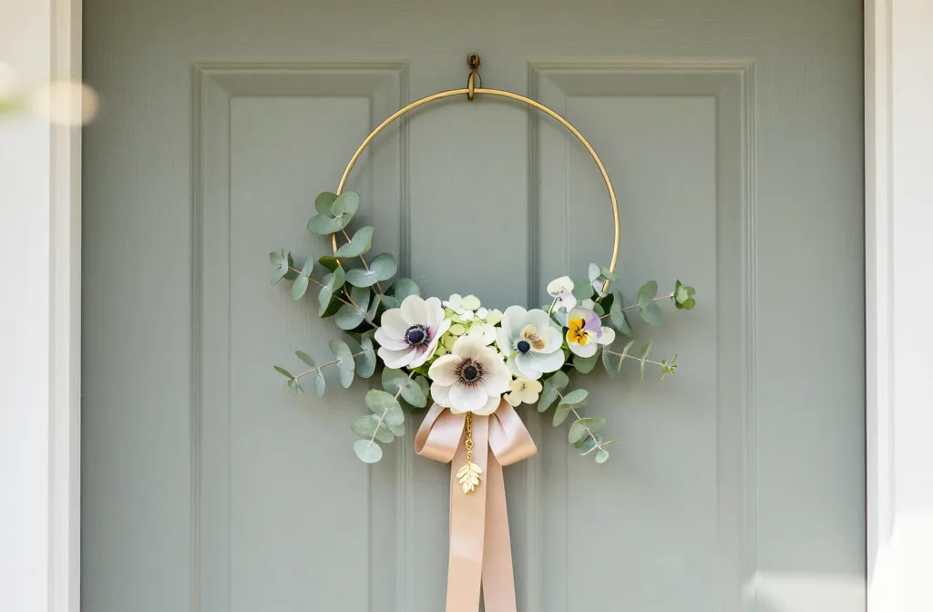 Viral 5 Elegant Spring Door Hanger Ideas with Delicate Floral and Leaf Designs 2026!