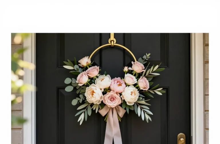 Viral 4 Romantic Spring Door Hanger Ideas Featuring Rose and Floral Details 2026!