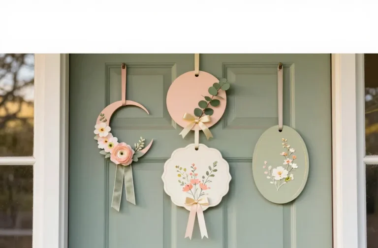 Viral 4 Soft Pastel Spring Door Hanger Designs with Blossom Accents 2026!