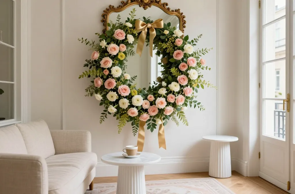 Swoon-Worthy 4 Romantic Spring Wreath Ideas Featuring Rose and Floral Designs 2026!