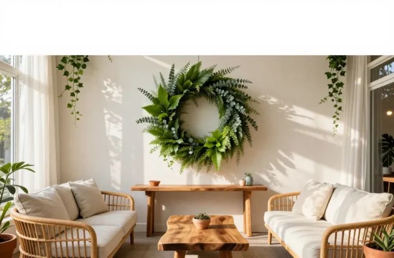 Fresh Home Glow 3 Green Botanical Spring Wreath Ideas with Leaf and Vine Details 2026!